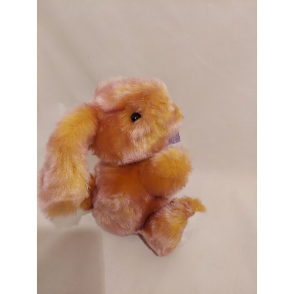 Walmart Easter Bunny Rabbit Carrot Ear 1990's Stuffed Animal Plush Vintage NEW - Picture 5 of 10